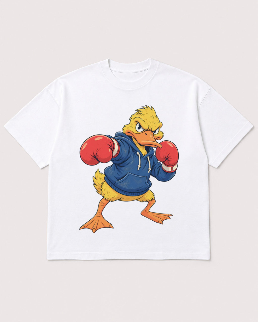 Mockup Boxy Heavyweight Tee White product
