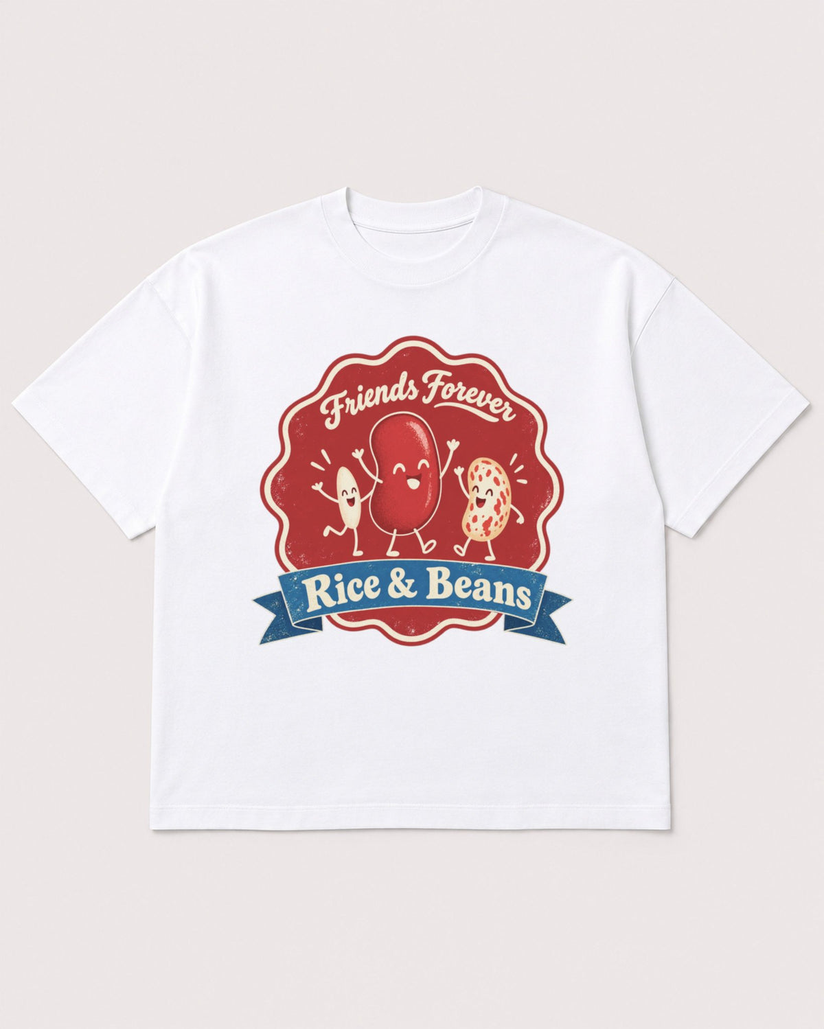 Mockup Boxy Heavyweight Tee White product