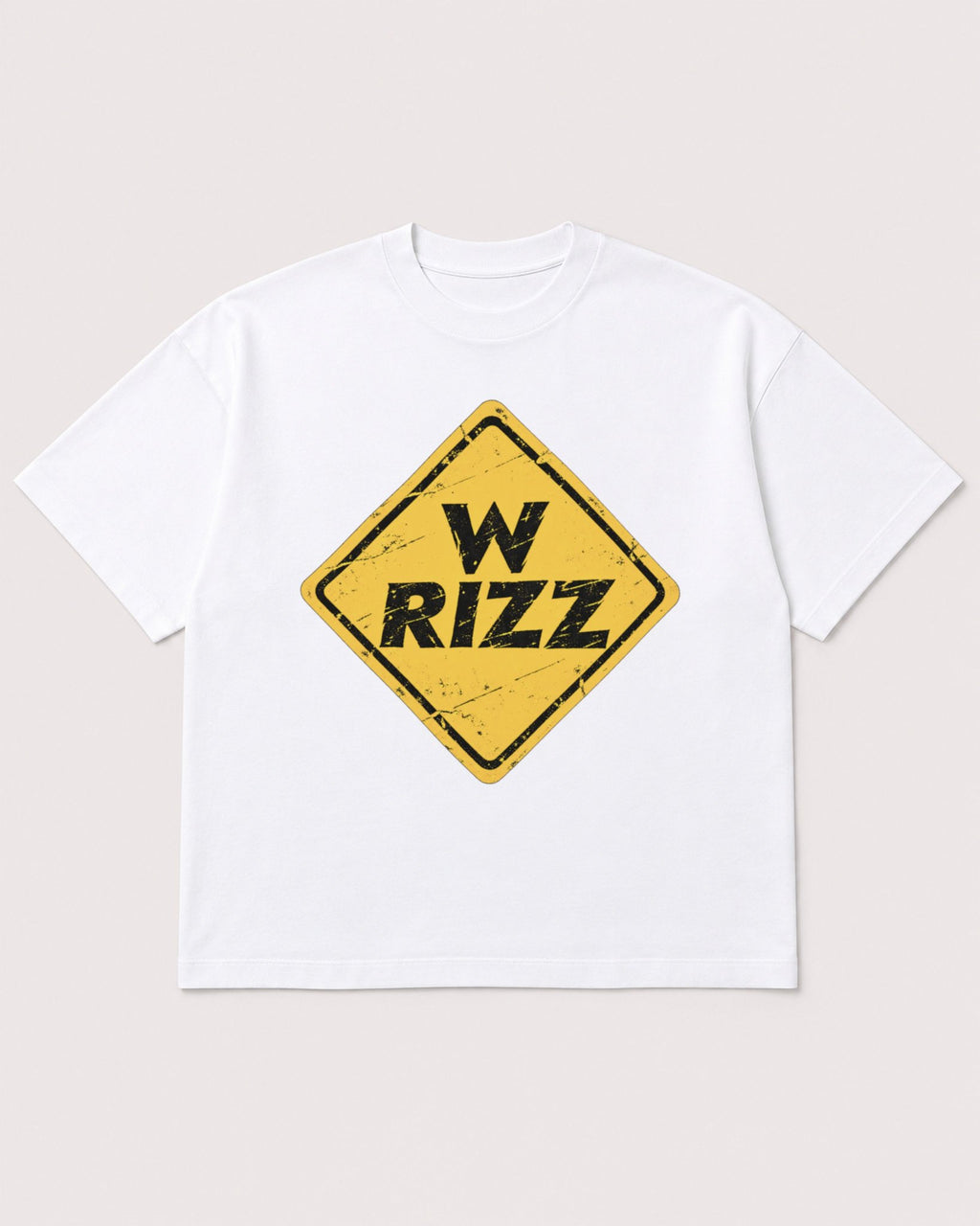 Mockup Boxy Heavyweight Tee White product