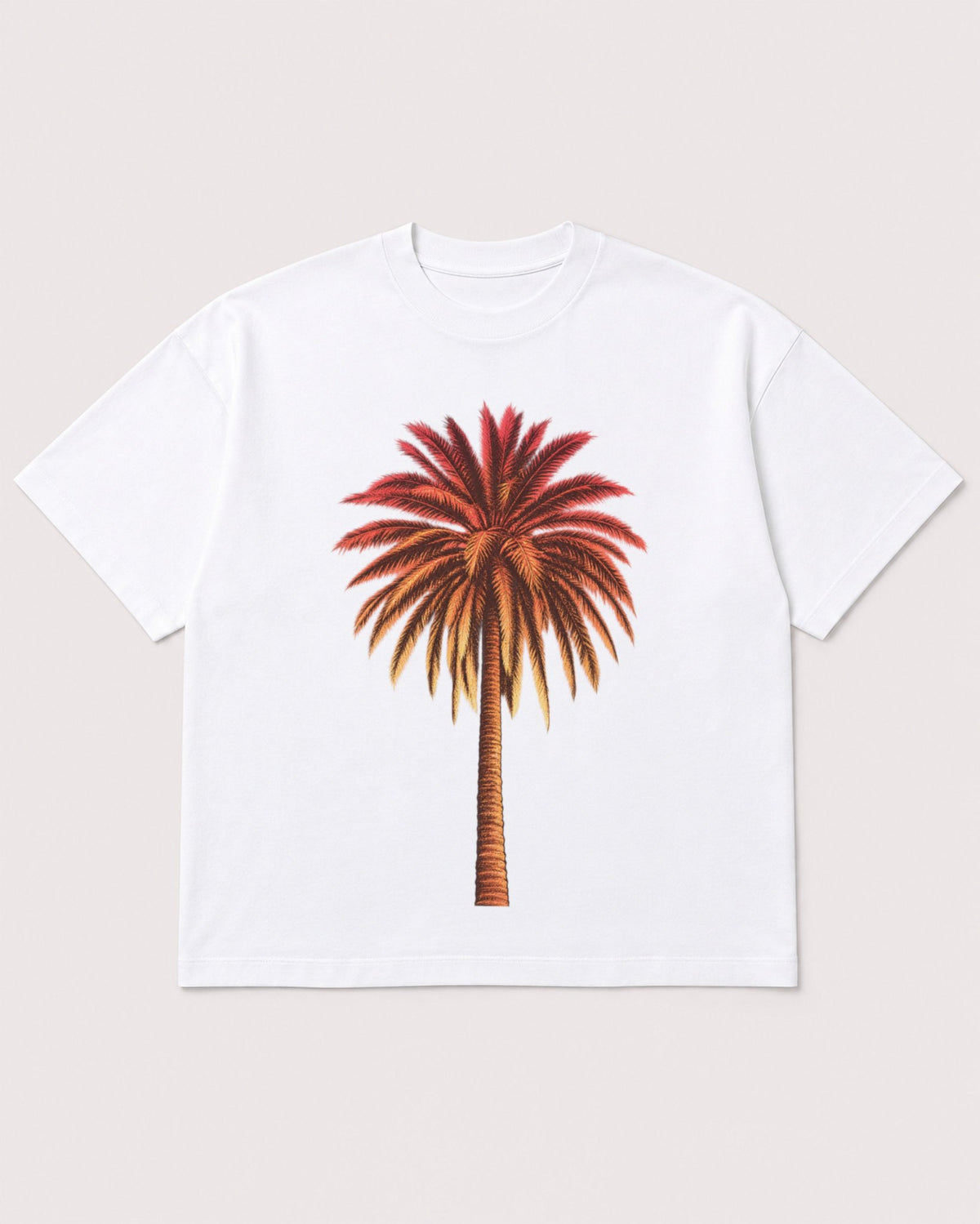 Mockup Boxy Heavyweight Tee White product