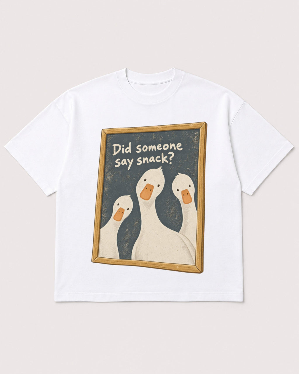 Mockup Boxy Heavyweight Tee White product
