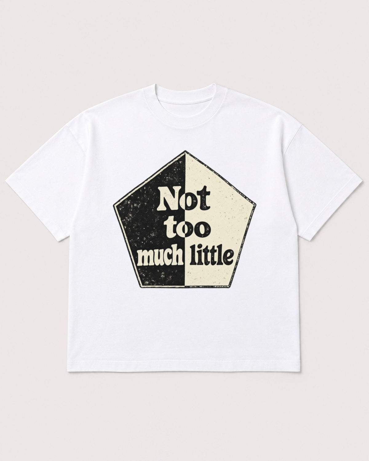 Mockup Boxy Heavyweight Tee White product