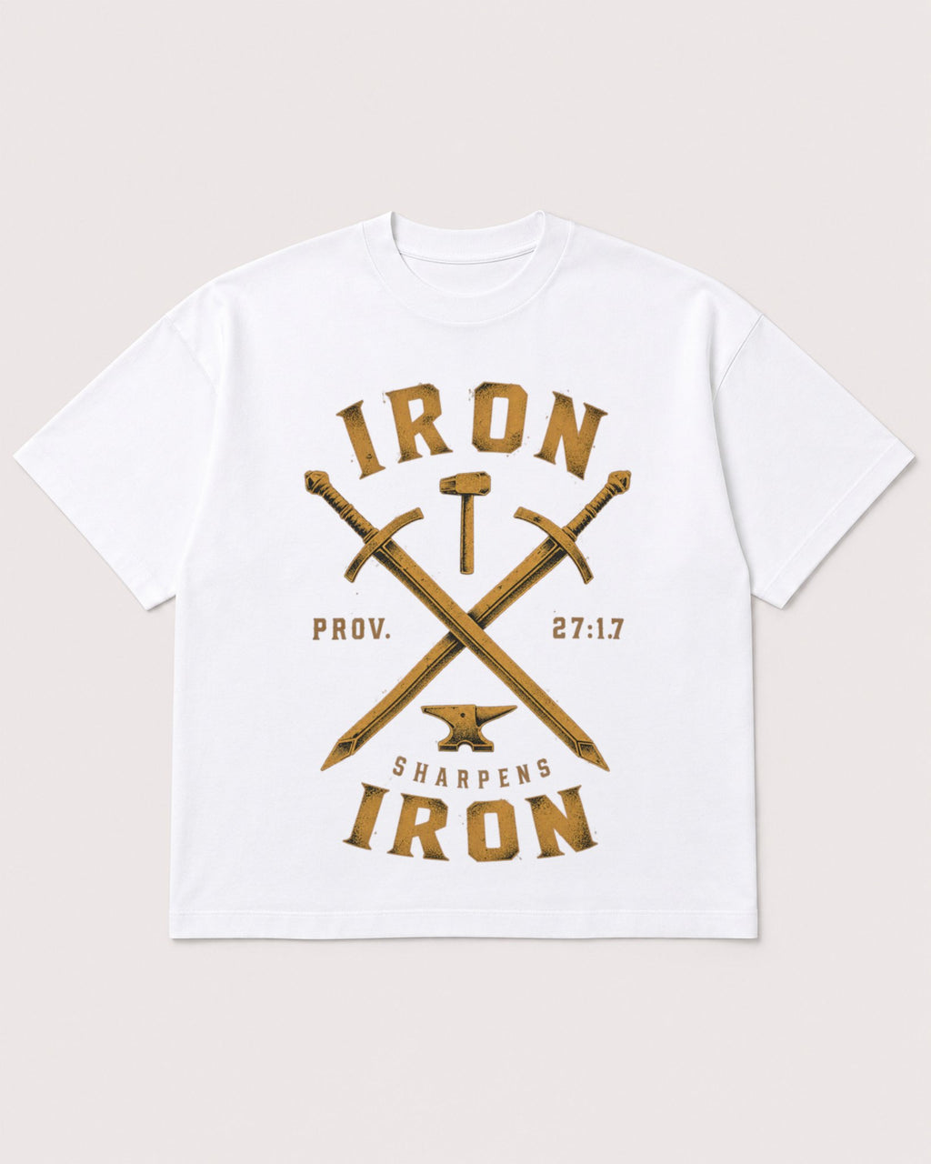 Mockup Boxy Heavyweight Tee White product