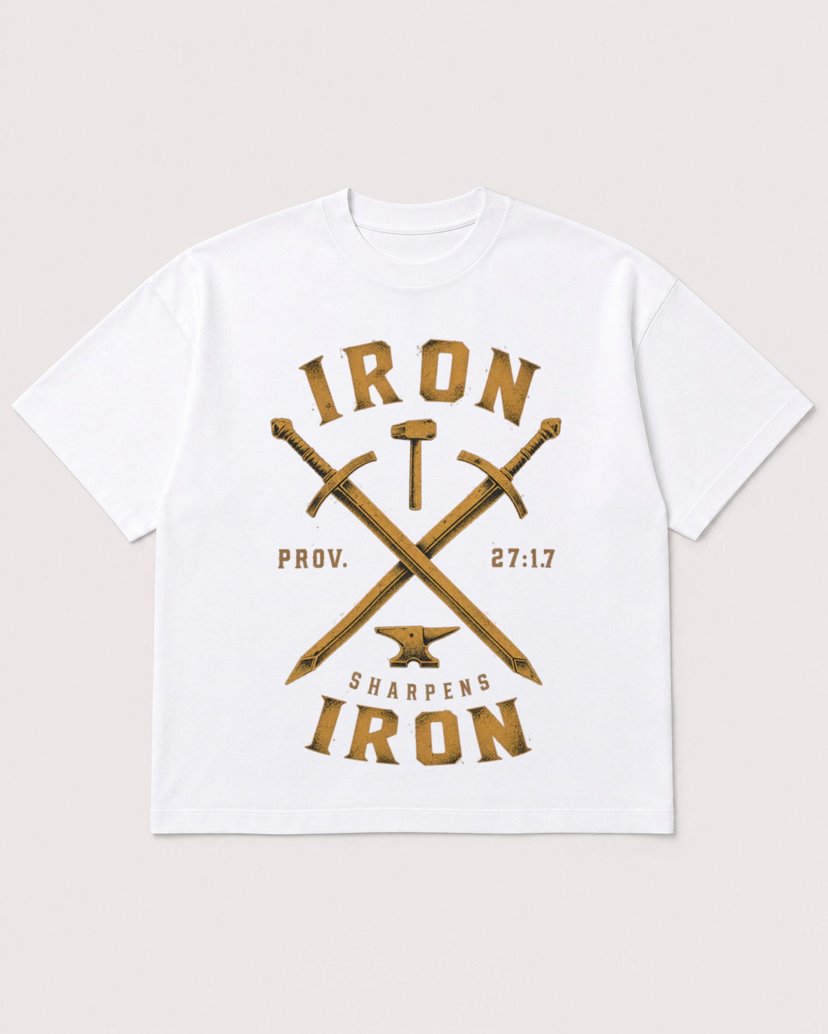 Mockup Boxy Heavyweight Tee White product