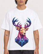 Mockup Boxy Heavyweight Tee White male close-up 30