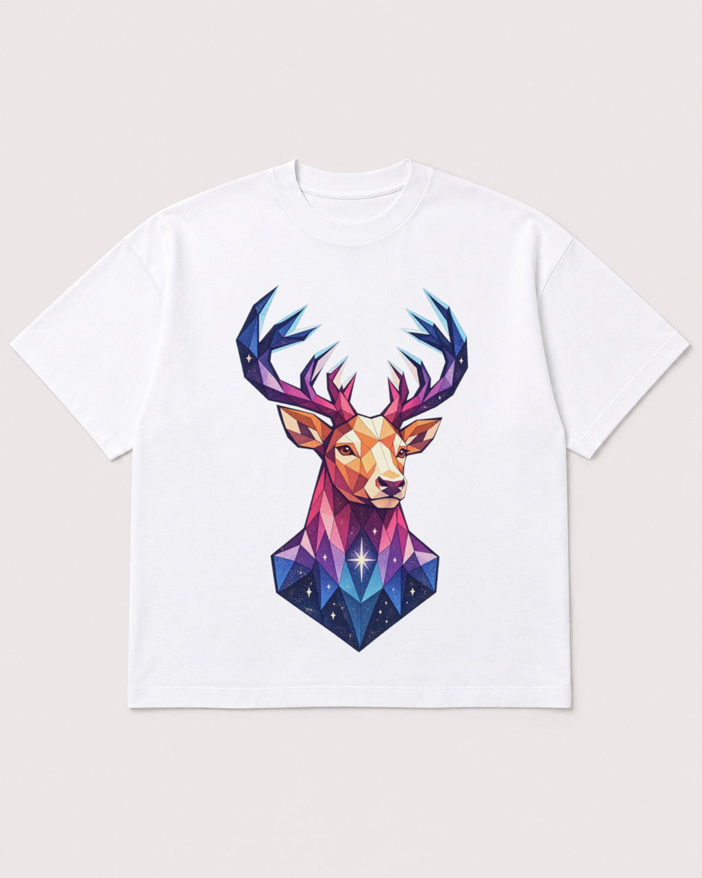 Mockup Boxy Heavyweight Tee White product