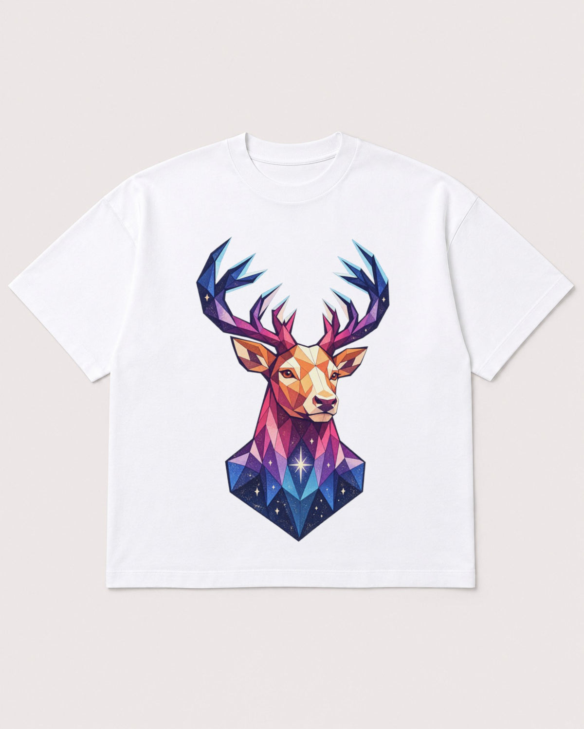 Mockup Boxy Heavyweight Tee White product
