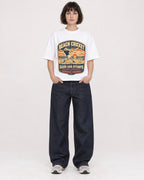 Mockup Boxy Heavyweight Tee White female full-body 39