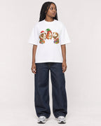 Mockup Boxy Heavyweight Tee White female full-body 04