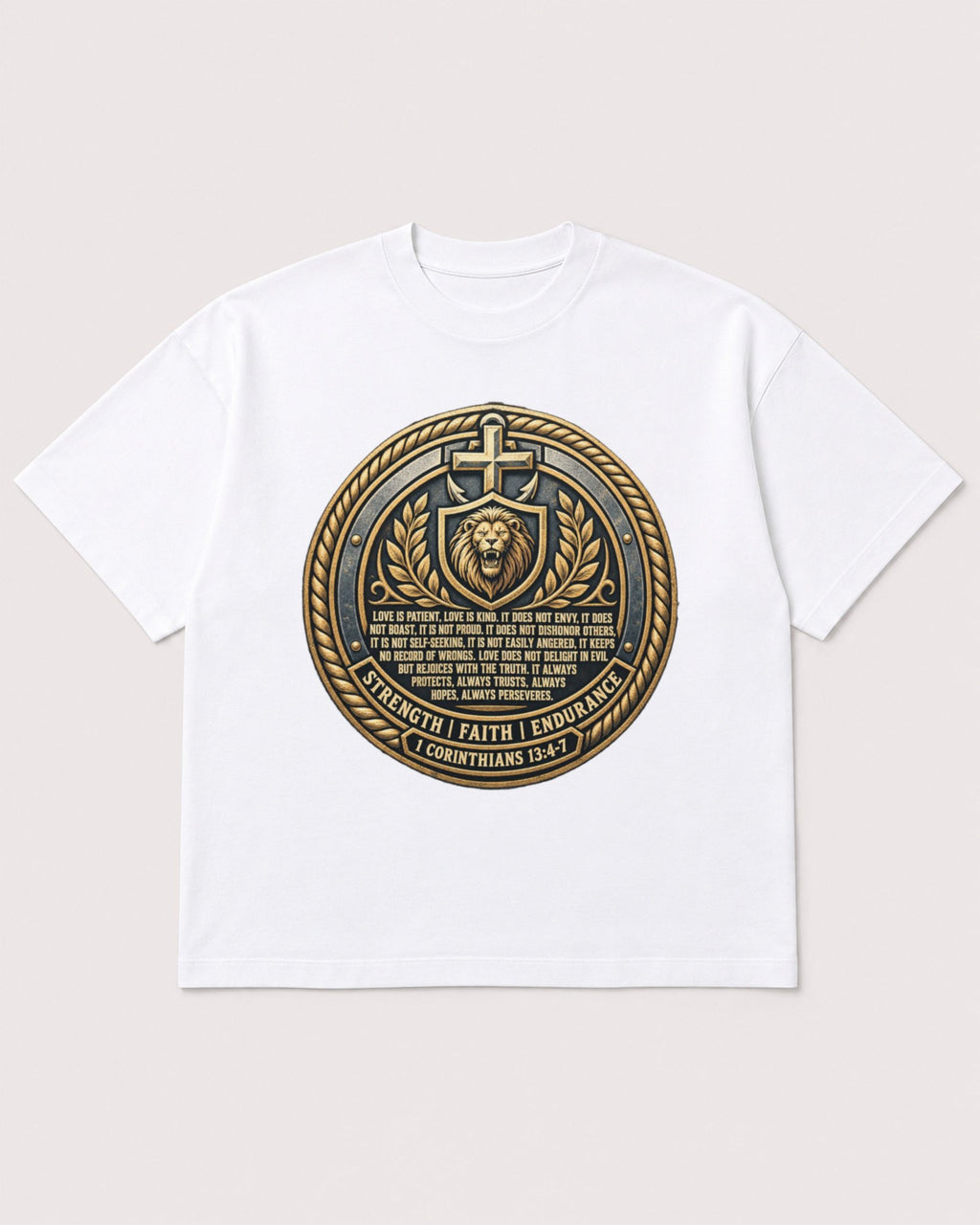 Mockup Boxy Heavyweight Tee White product