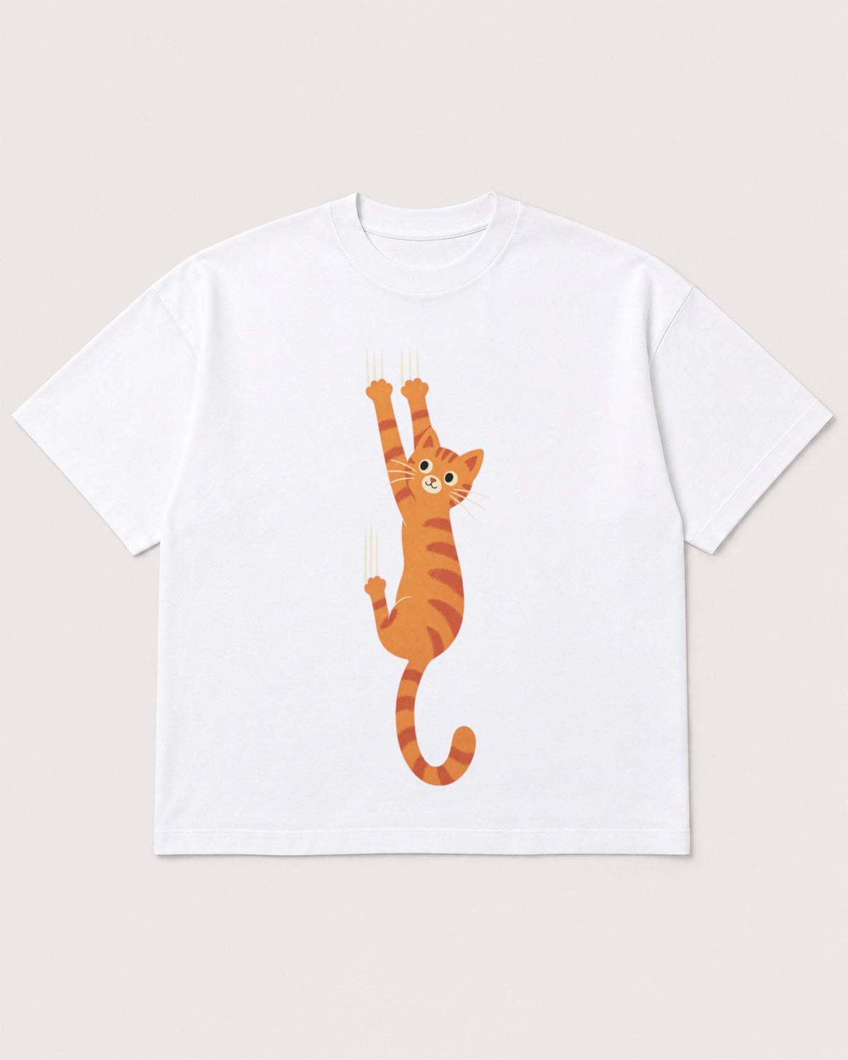 Mockup Boxy Heavyweight Tee White product