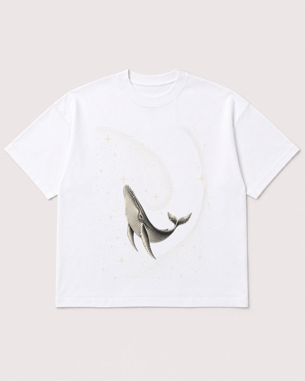 Mockup Boxy Heavyweight Tee White product