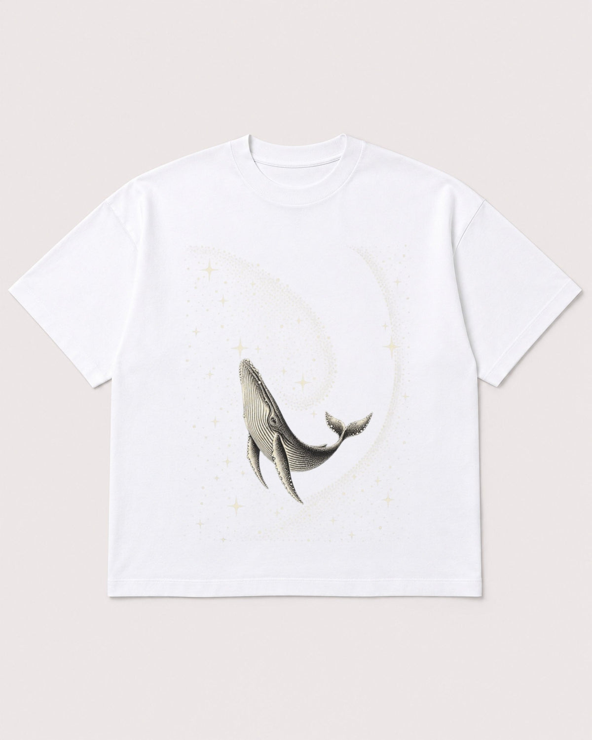 Mockup Boxy Heavyweight Tee White product