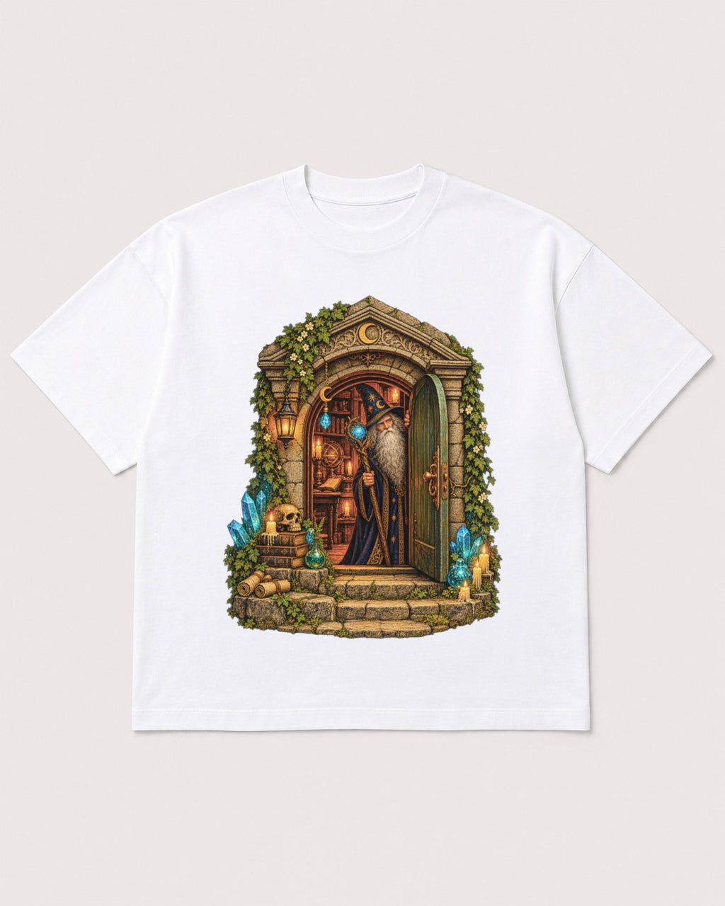 Mockup Boxy Heavyweight Tee White product