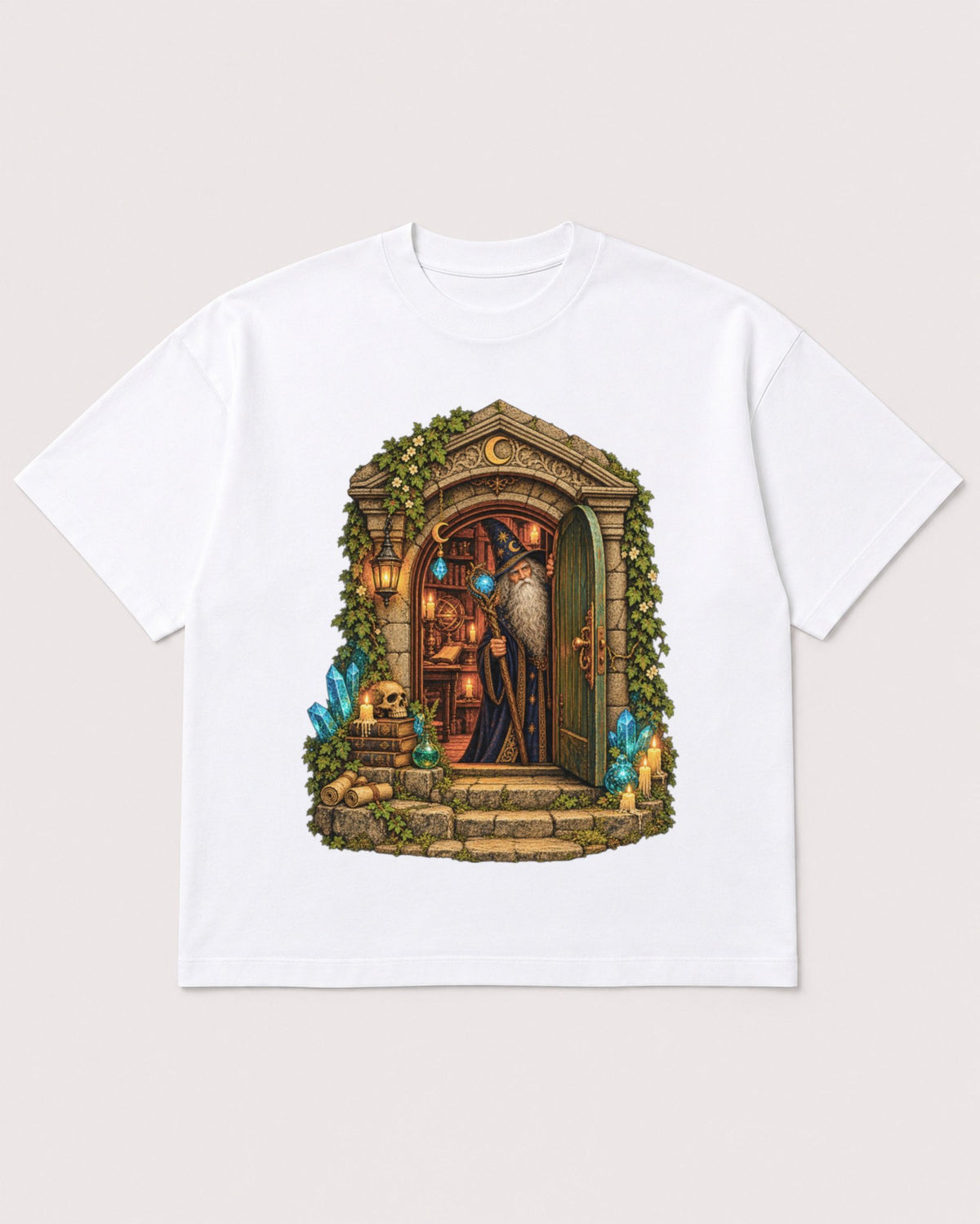 Mockup Boxy Heavyweight Tee White product