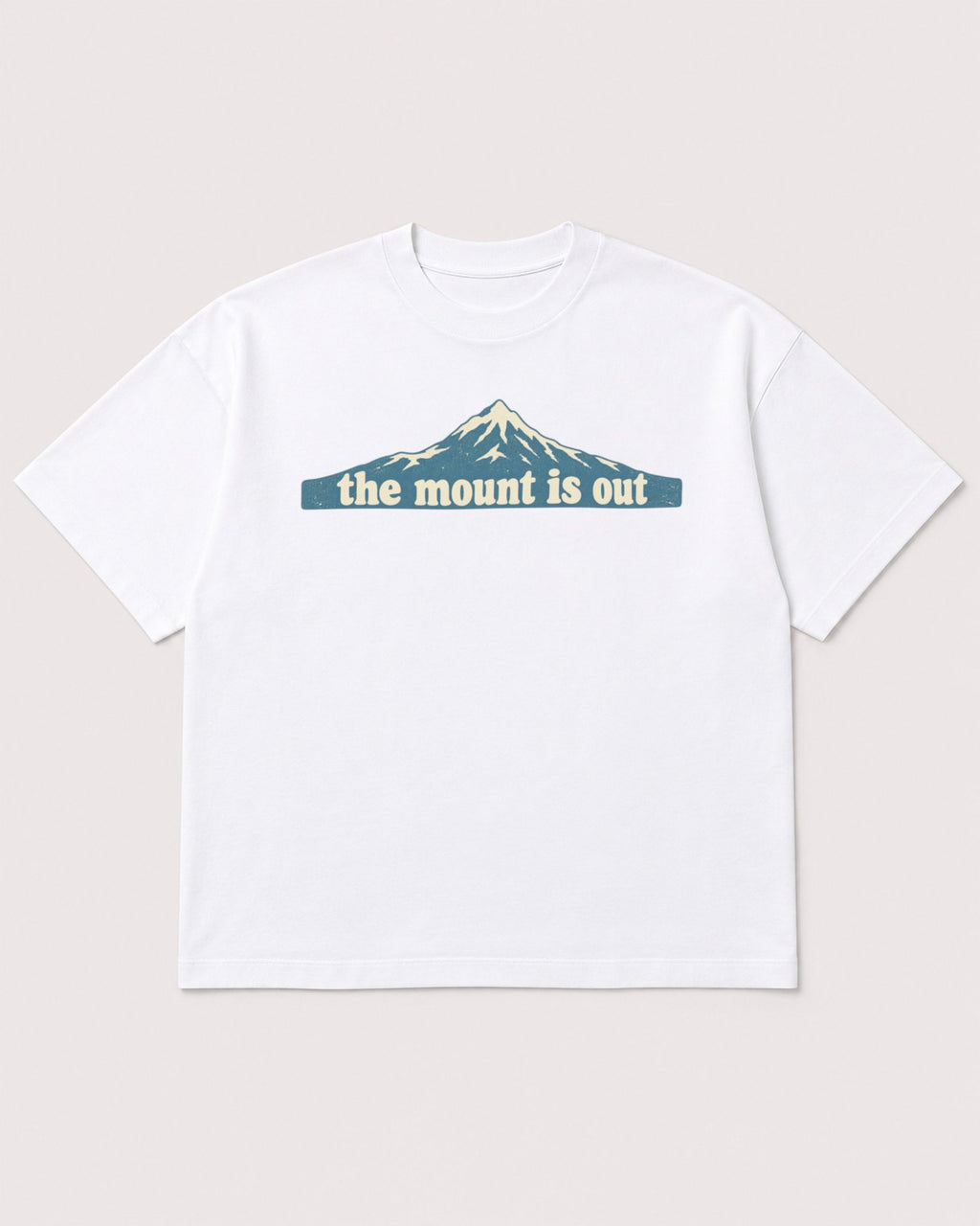 Mockup Boxy Heavyweight Tee White product