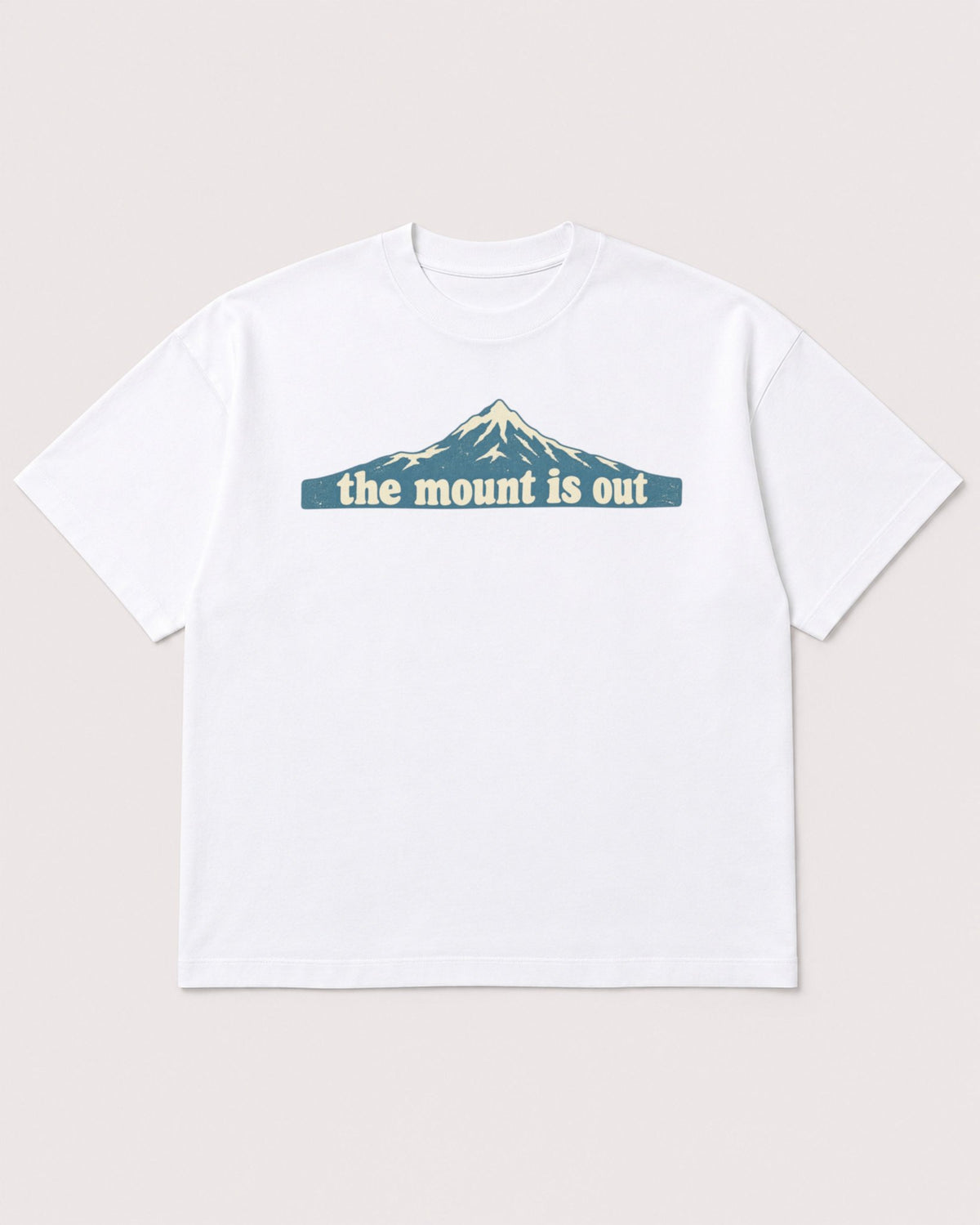 Mockup Boxy Heavyweight Tee White product