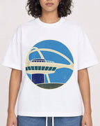 Mockup Boxy Heavyweight Tee White female close-up 26