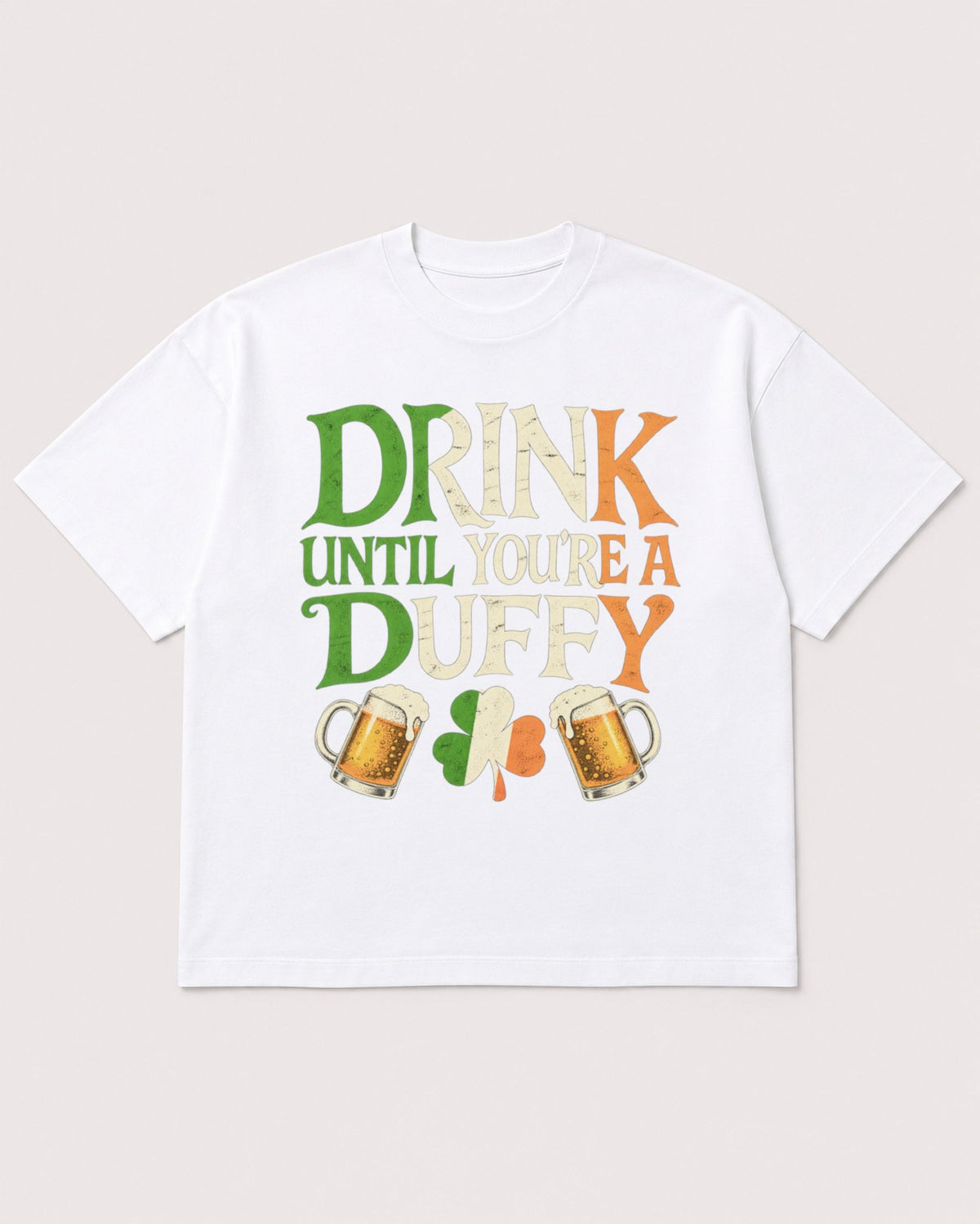 Mockup Boxy Heavyweight Tee White product