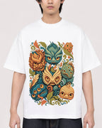 Mockup Boxy Heavyweight Tee White male close-up 11