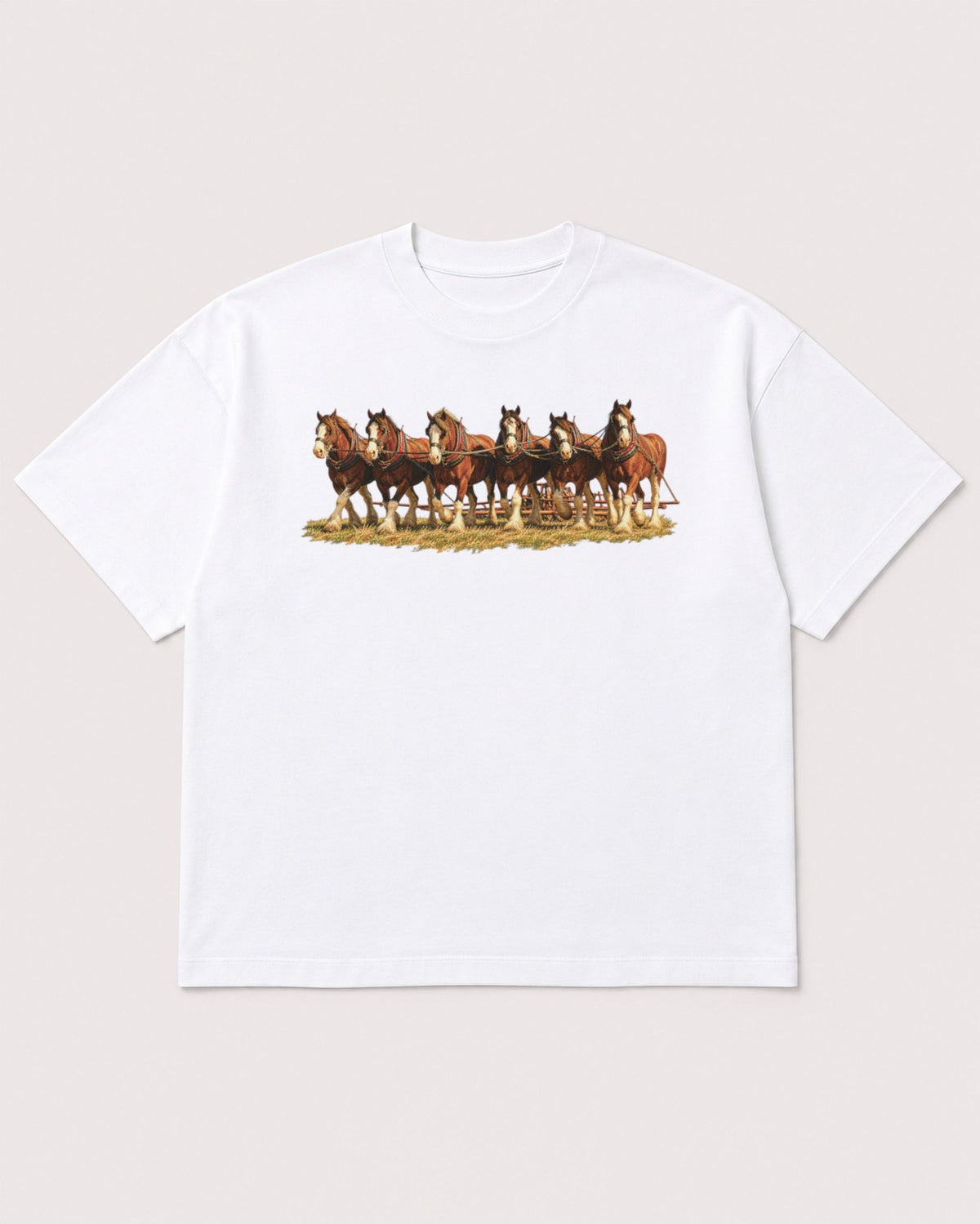 Mockup Boxy Heavyweight Tee White product