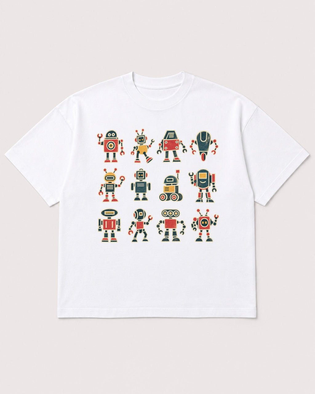 Mockup Boxy Heavyweight Tee White product