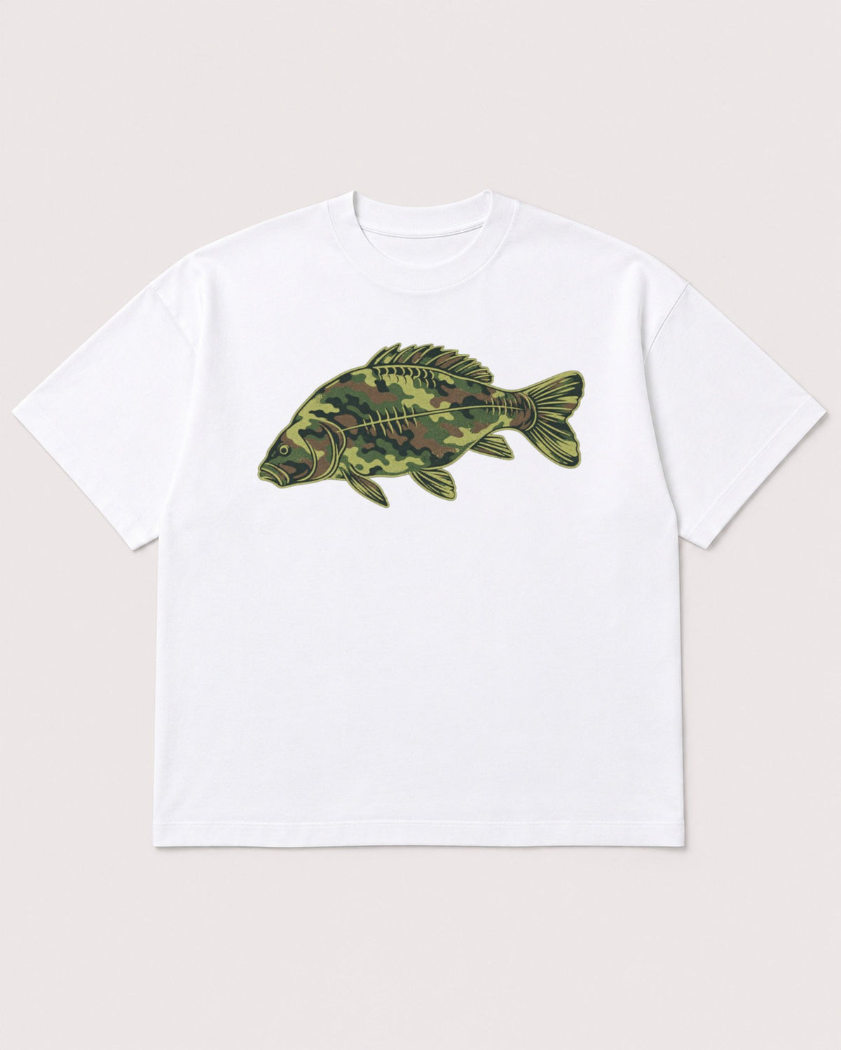 Mockup Boxy Heavyweight Tee White product