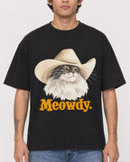 Mockup Boxy Heavyweight Tee Black male close-up 06