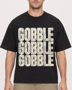 Mockup Boxy Heavyweight Tee Black male close-up 08