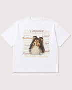 Mockup Boxy Heavyweight Tee White product