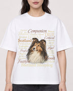 Mockup Boxy Heavyweight Tee White female close-up 03