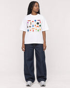 Mockup Boxy Heavyweight Tee White female full-body 04