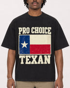 Mockup Boxy Heavyweight Tee Black male close-up 04