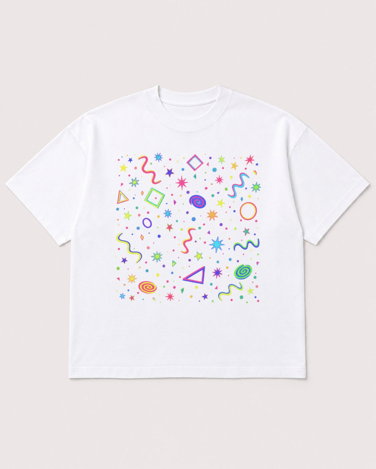 Mockup Boxy Heavyweight Tee White product