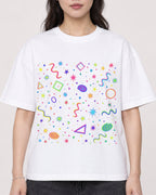 Mockup Boxy Heavyweight Tee White female close-up 03