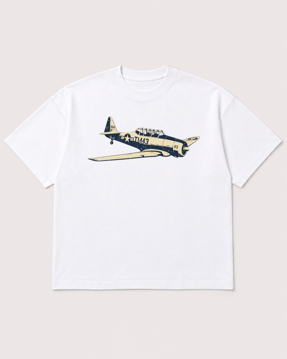 Mockup Boxy Heavyweight Tee White product