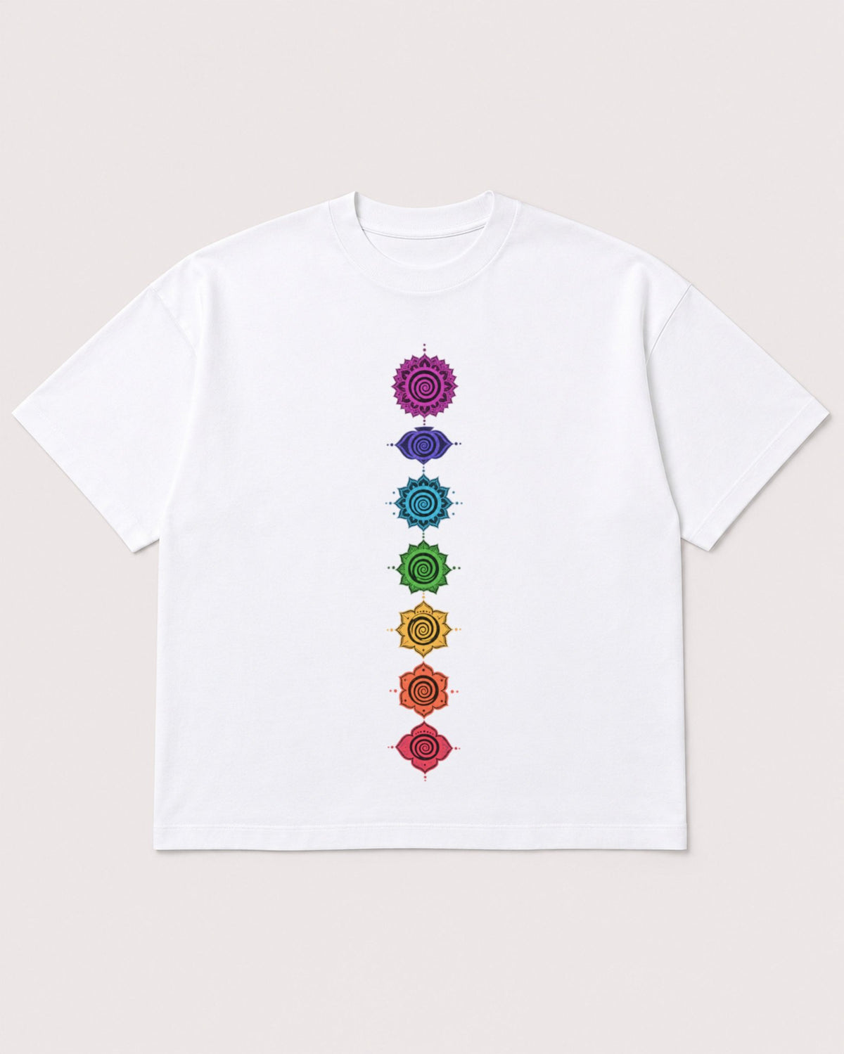 Mockup Boxy Heavyweight Tee White product