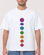 Mockup Boxy Heavyweight Tee White male close-up 08