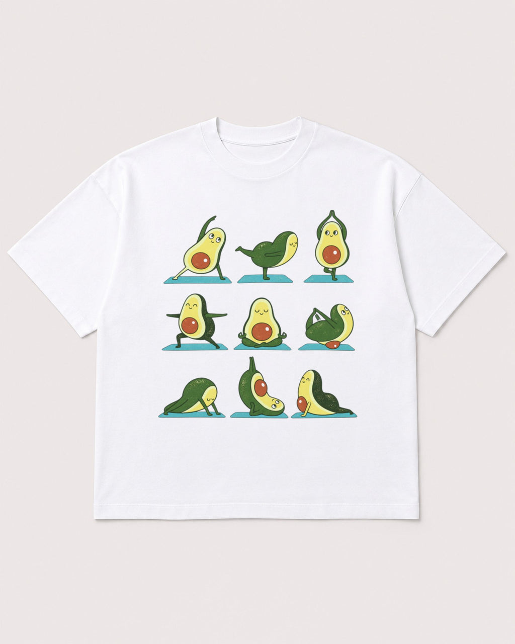 Mockup Boxy Heavyweight Tee White product