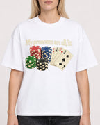 Mockup Boxy Heavyweight Tee White female close-up 08