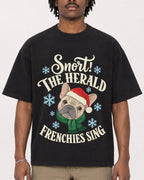 Mockup Boxy Heavyweight Tee Black male close-up 04
