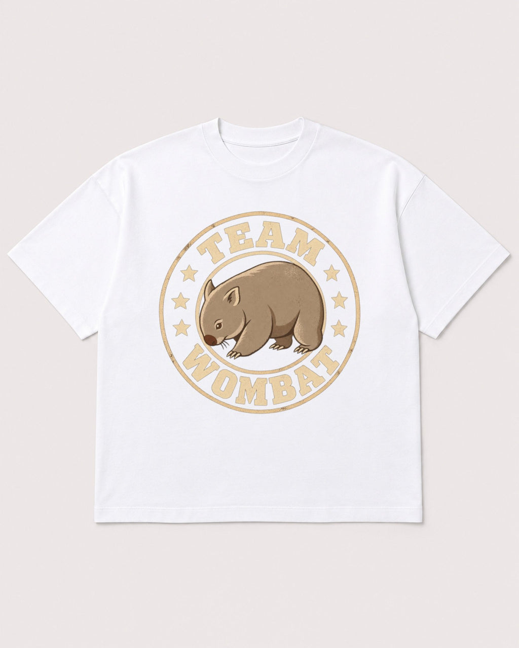 Mockup Boxy Heavyweight Tee White product