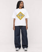 Mockup Boxy Heavyweight Tee White female full-body 04
