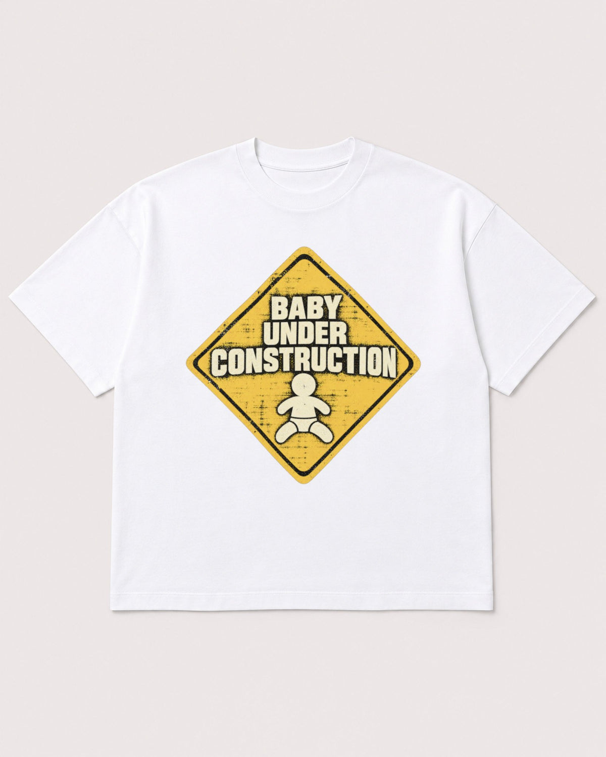Mockup Boxy Heavyweight Tee White product