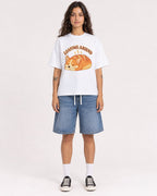 Mockup Boxy Heavyweight Tee White female full-body 06