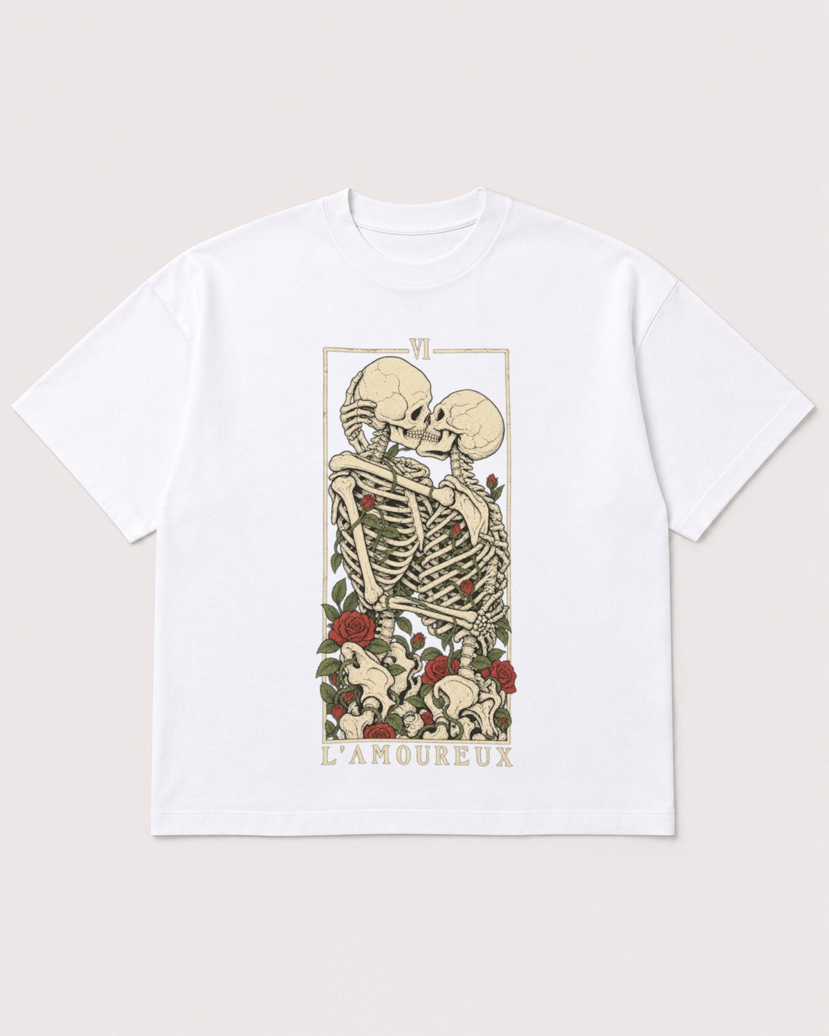 Mockup Boxy Heavyweight Tee White product