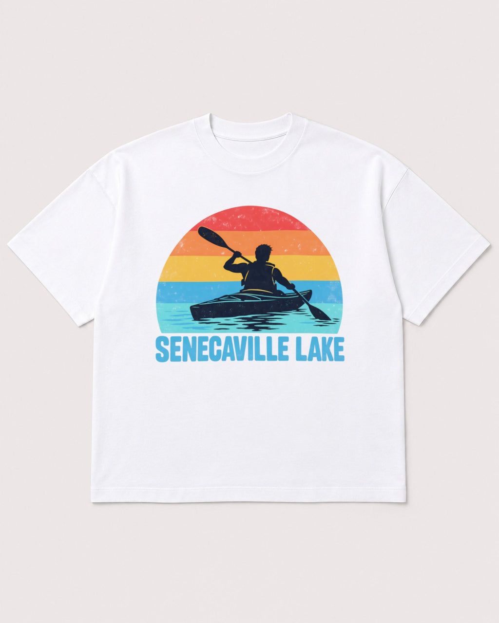 Mockup Boxy Heavyweight Tee White product