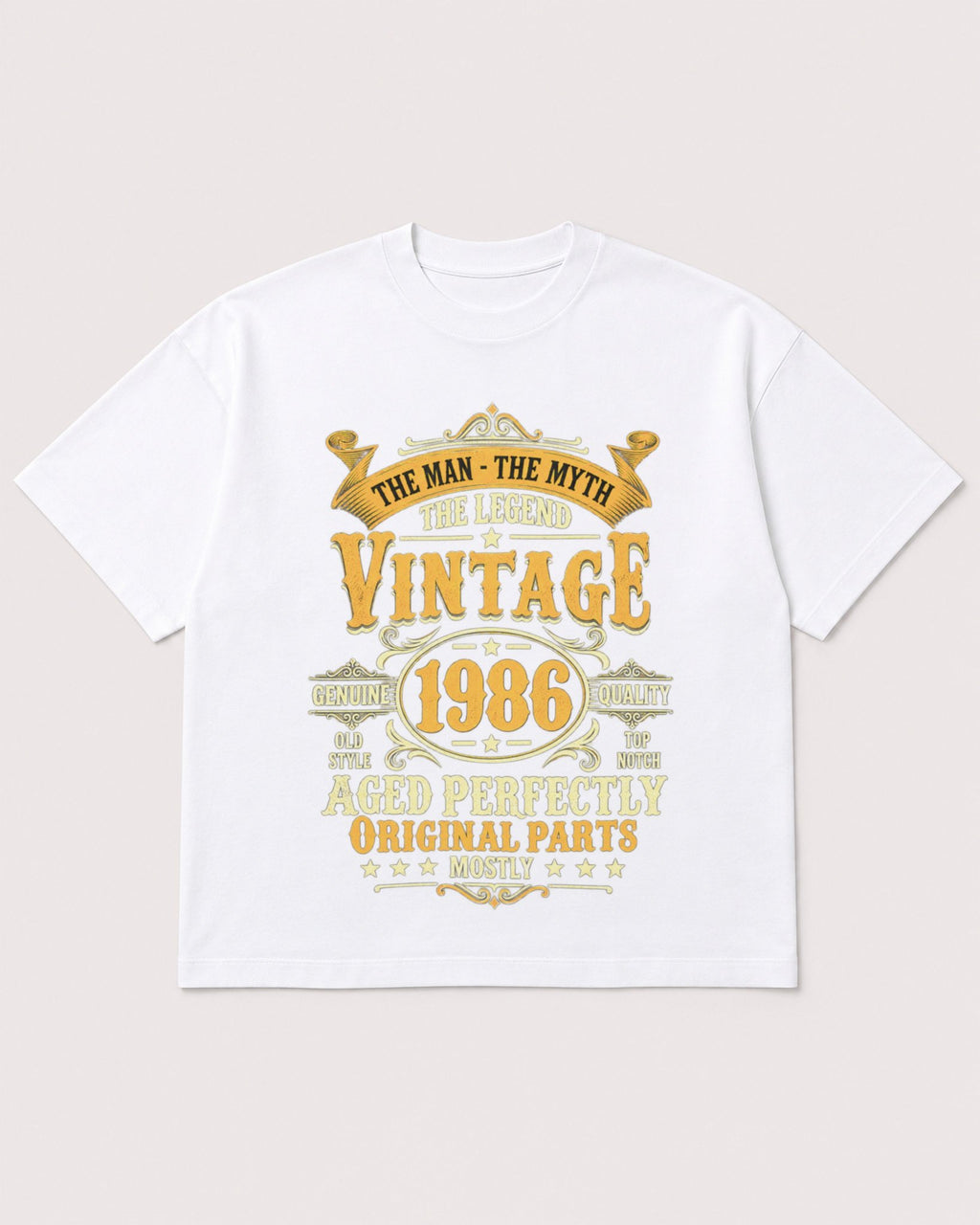 Mockup Boxy Heavyweight Tee White product