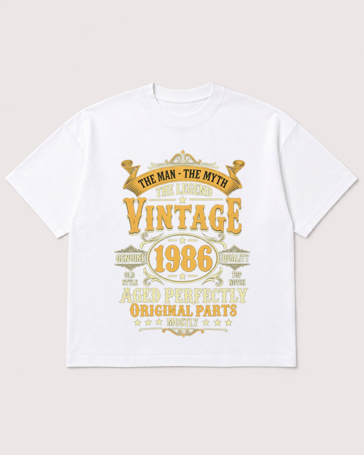 Mockup Boxy Heavyweight Tee White product