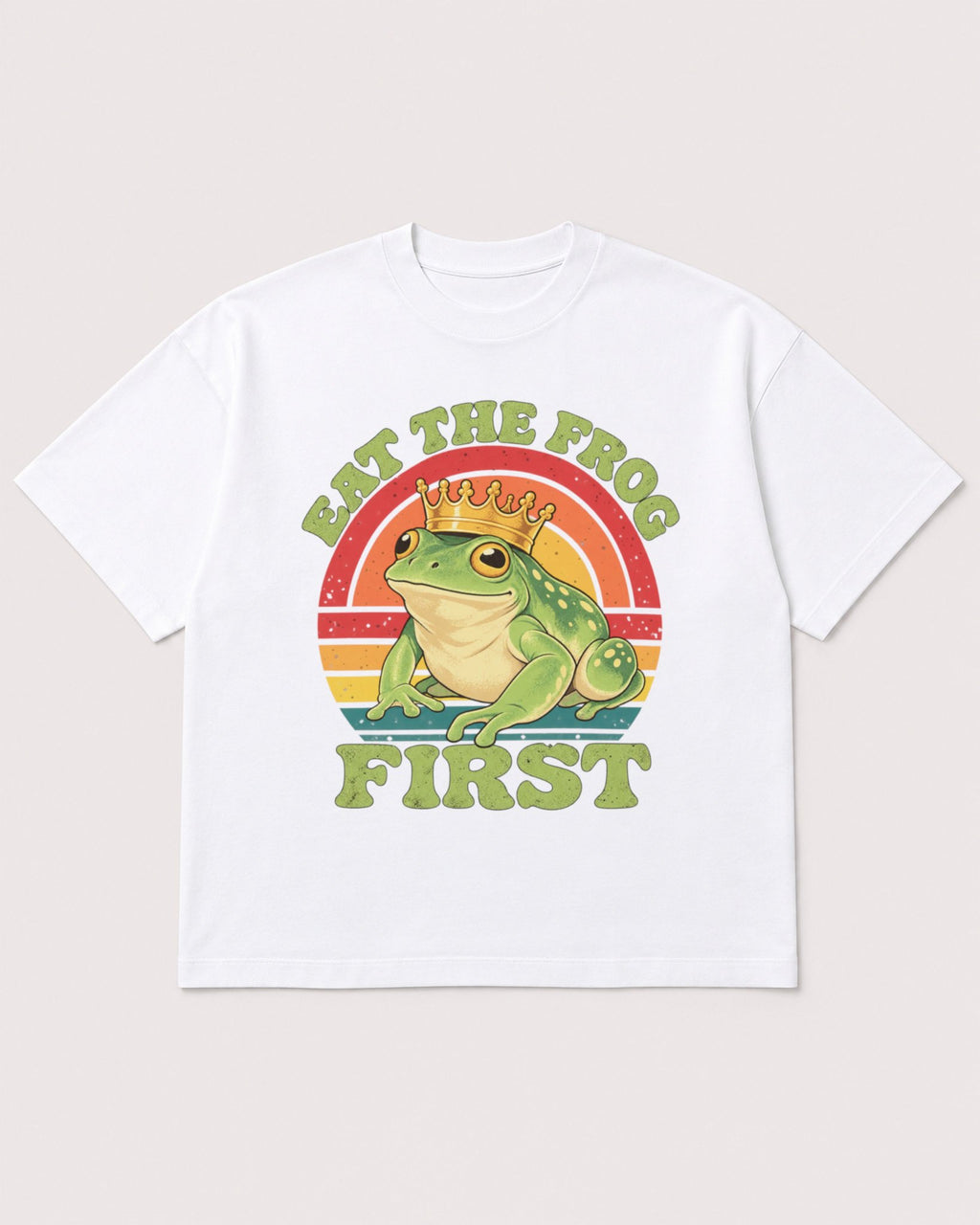 Mockup Boxy Heavyweight Tee White product